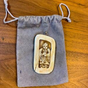Handcrafted bone/horn Pendant